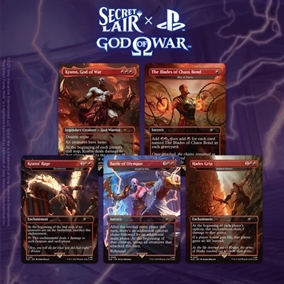 Secret Lair Drop series - God of War: Greek (Regular) - Magic the Gathering (ENG)